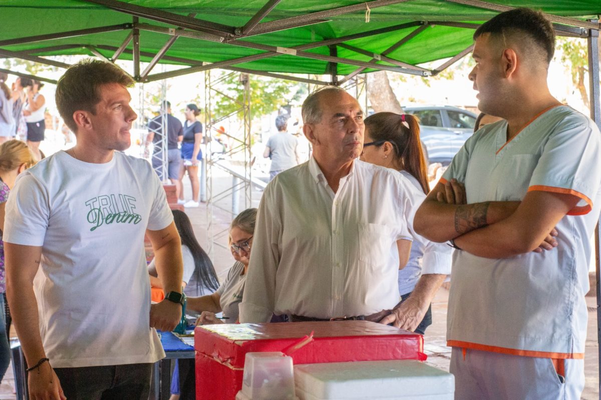 Romero Spinelli y Stelatto encabezaron el primer Operativo Integral de Salud del 2025 en Posadas