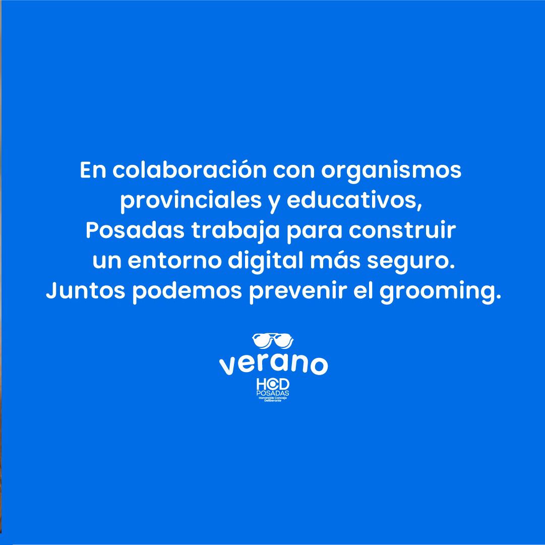 Posadas refuerza su lucha contra el grooming con un programa preventivo