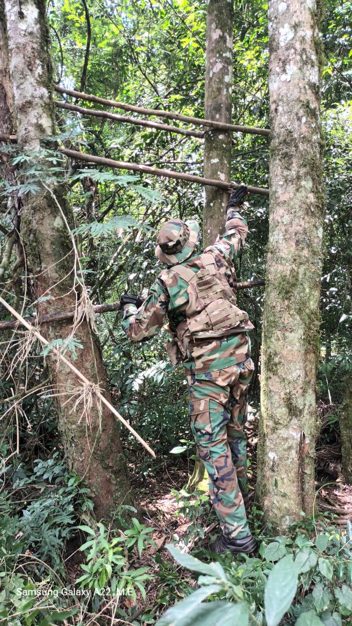 Reserva de Biosfera Yabotí: en operativo destruyeron trampas y sorprendieron a un cazador furtivo