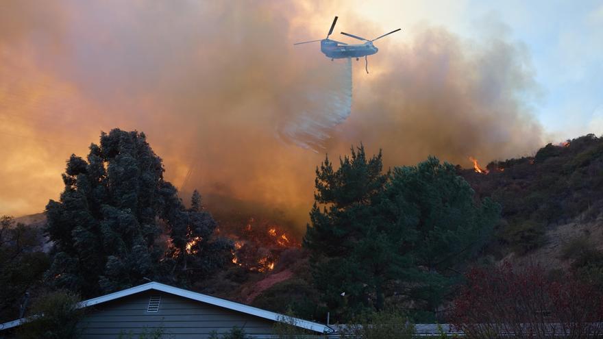 incendio en los angeles
