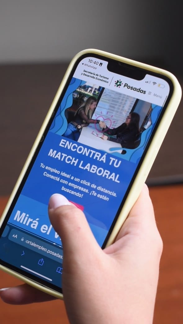 En menos de un mes, el Portal de Empleo ya registró más de 600 aspirantes a puestos de trabajo