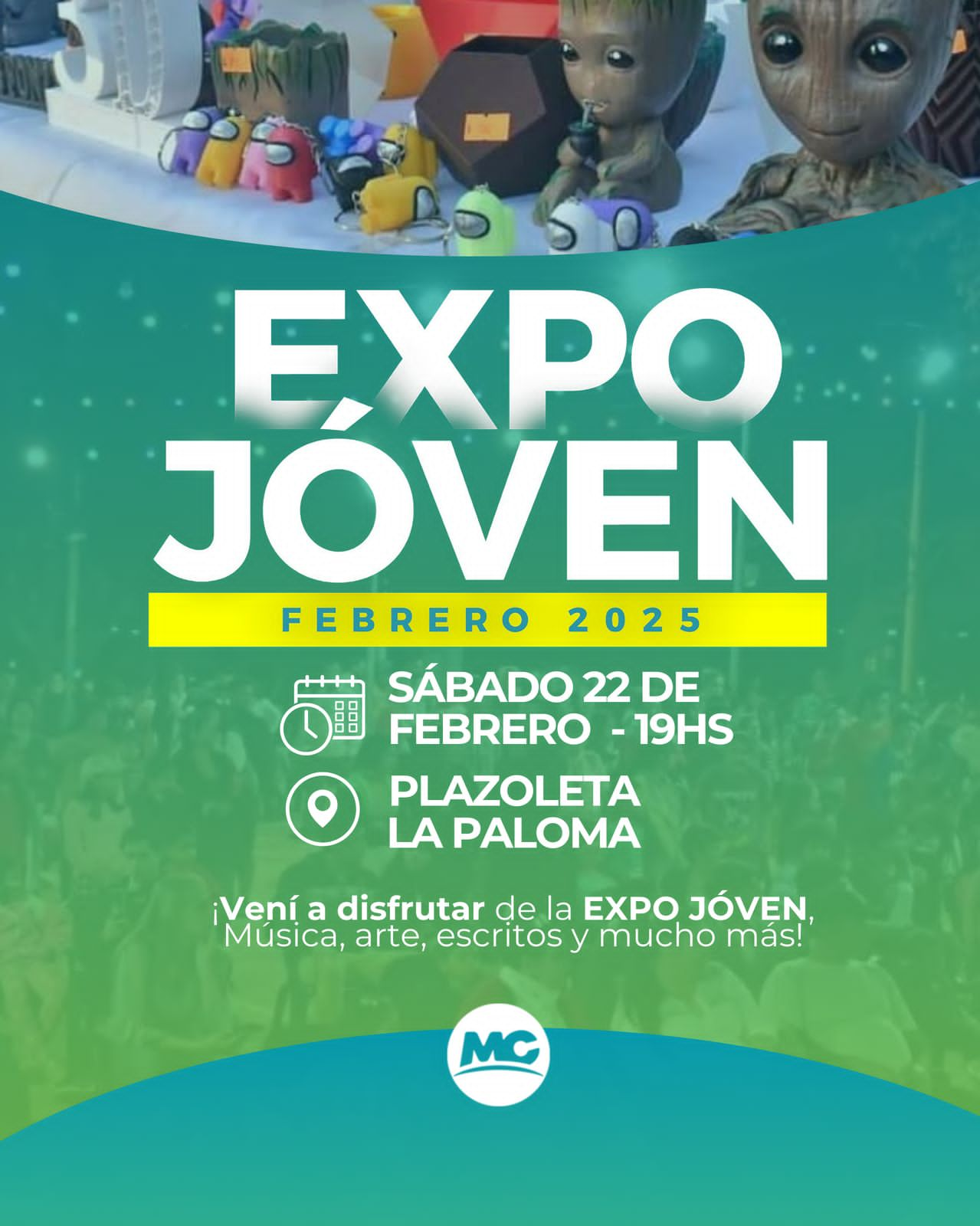 Montecarlo palpita una nueva edición de la "Expo Joven"