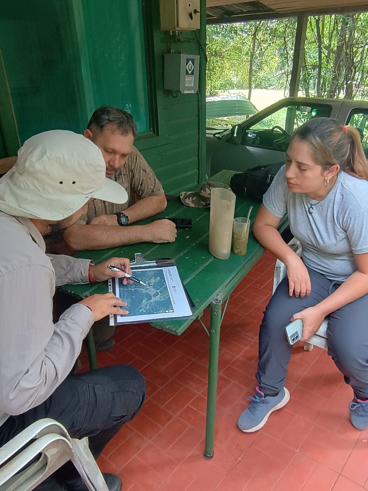 Protección del agua: inspeccionan estado de la Subcuenca del Arroyo Profundidad