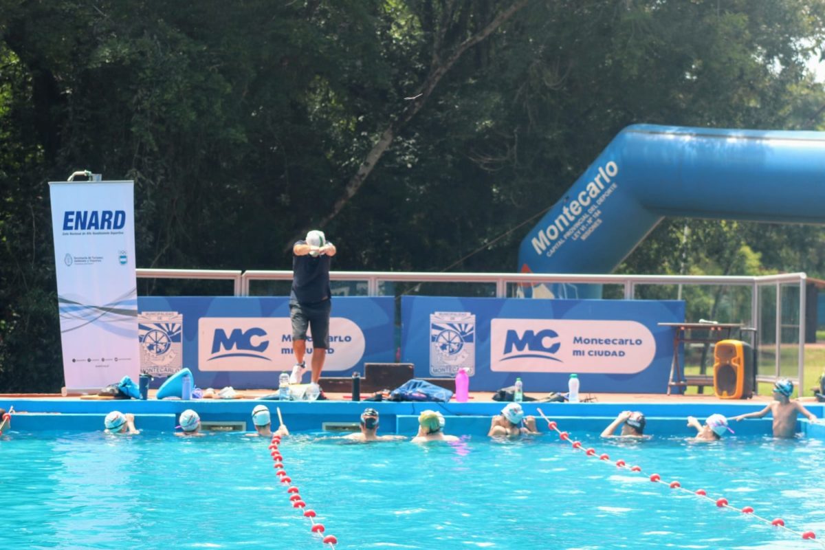 Montecarlo fue sede de una capacitación en natación con el Head Coach de la Selección Argentina