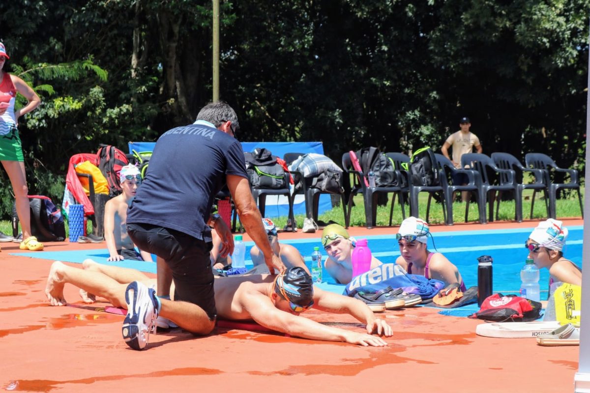 Montecarlo fue sede de una capacitación en natación con el Head Coach de la Selección Argentina