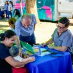 Stelatto y Spinelli acompañaron un operativo de salud en el barrio Los Paraísos de Posadas