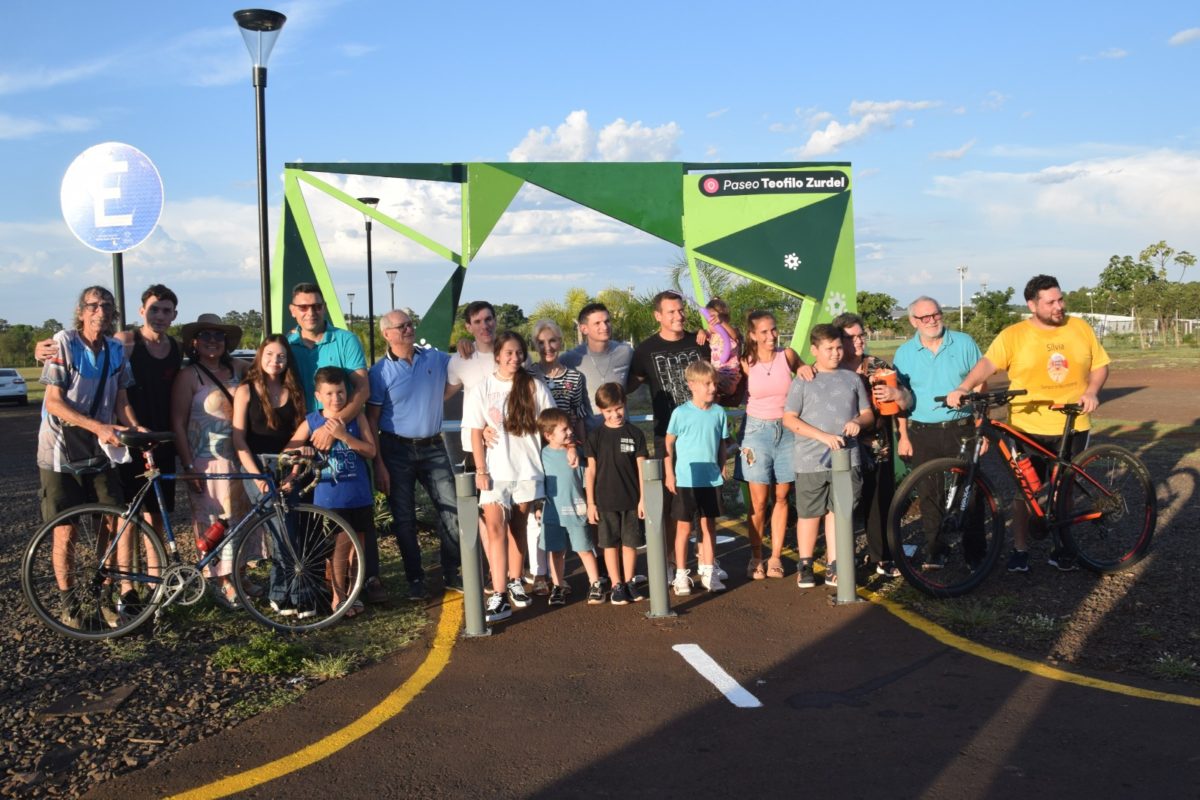 Stelatto encabezó la puesta en valor del circuito de ciclovías del Parque de la Ciudad imagen-6