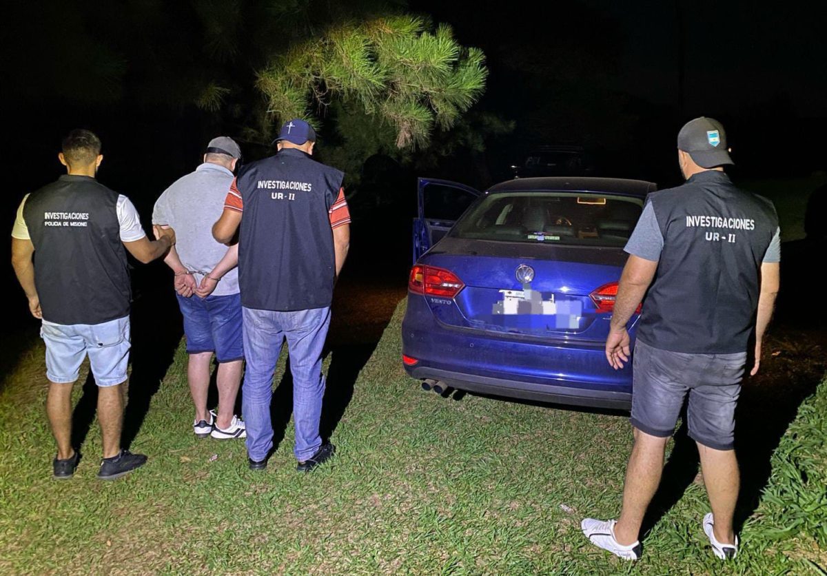 Detuvieron al supuesto cabecilla de una banda dedicada al robo de autos en la zona centro misionera