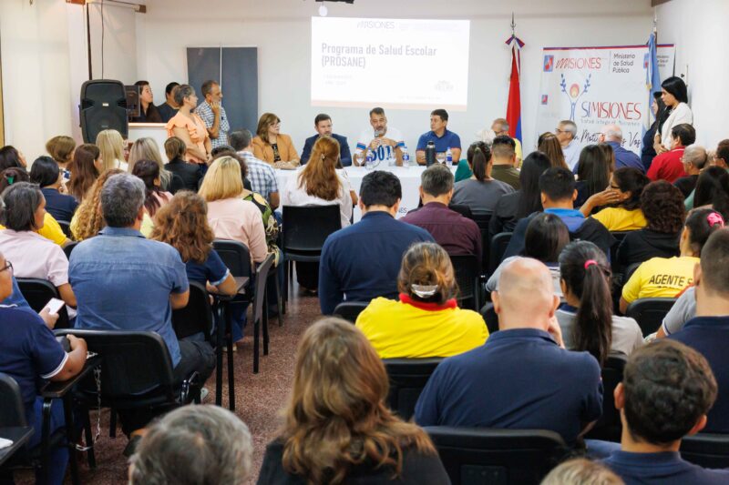 Presentaron el Programa de Salud Misionera Escolar