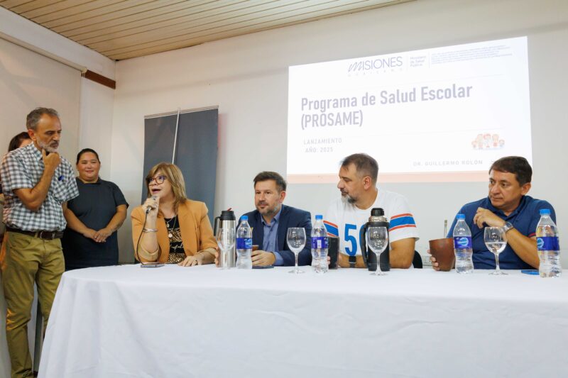 Presentaron el Programa de Salud Misionera Escolar