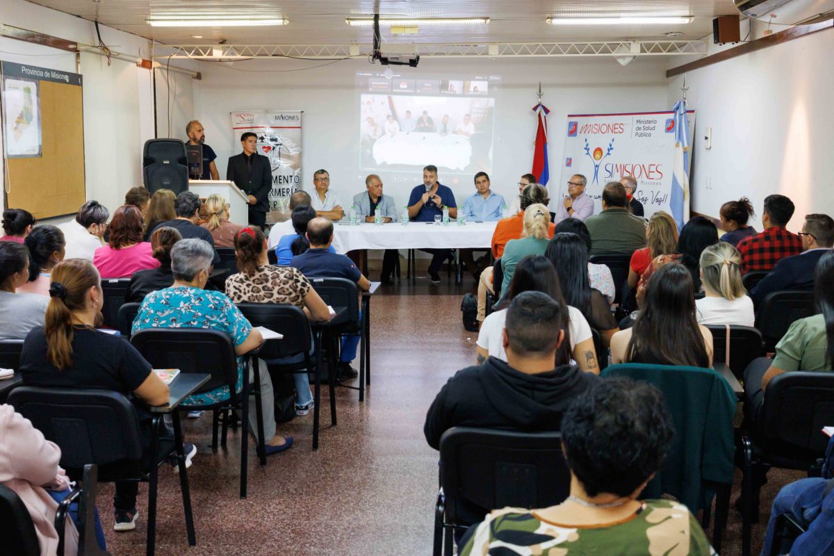 Inició el ciclo de formación continua para enfermeros en la provincia