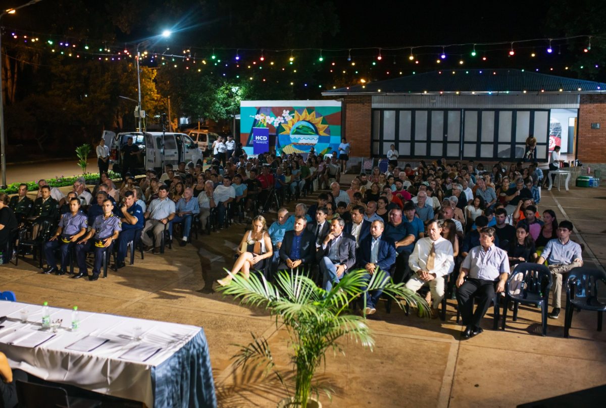 Julio "Chun" Barreto inauguró el período de Sesiones Ordinarias en Montecarlo: "No hay desarrollo sin paz"