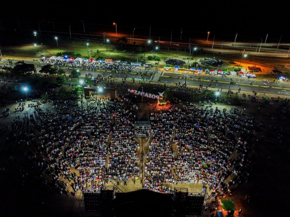 La segunda noche de la Fiesta de San José convocó a más de 35 mil personas en La Cascada de Posadas