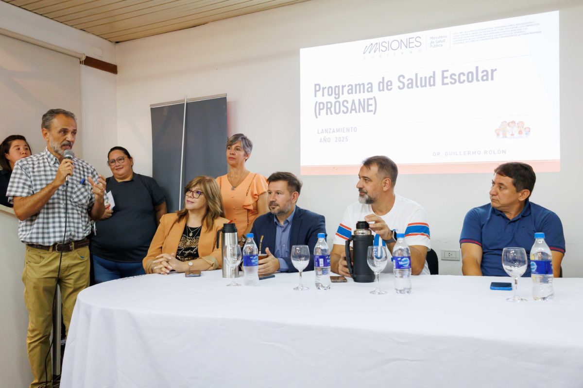 Misiones lanzó el Programa de Salud Misionera Escolar