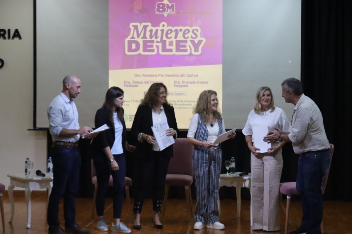 Mujeres de Ley: magistradas compartieron sus experiencias en Oberá