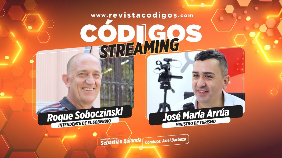 Soboczinski y Arrúa pasaron por otro streaming de “Códigos, la política desde adentro”