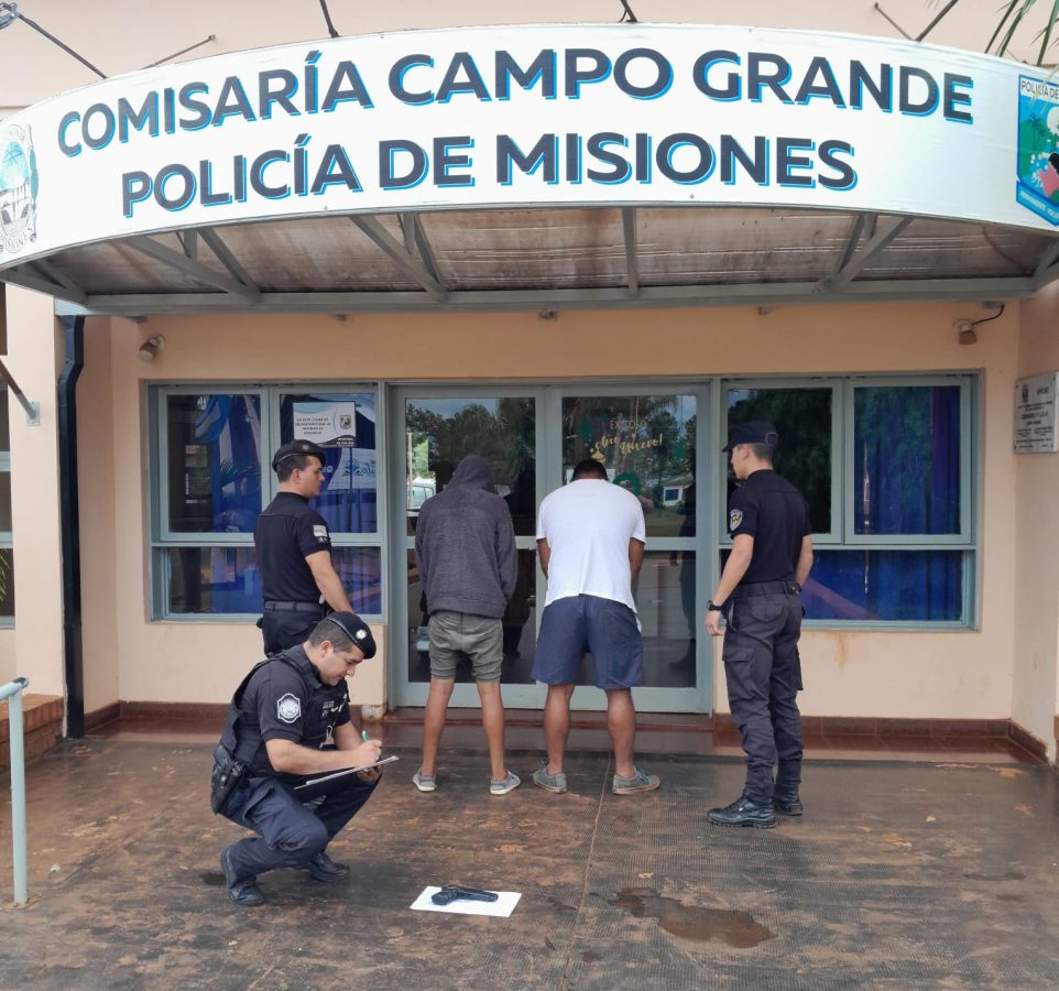 Detenido por amenazar con un arma de cotillón a su vecino en Campo Grande