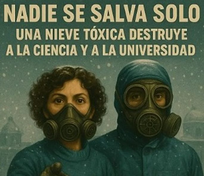 Cientificos se movilizan en el Polo de Ciencia y Tecnologia por la falta de inversion de Nacion - 1