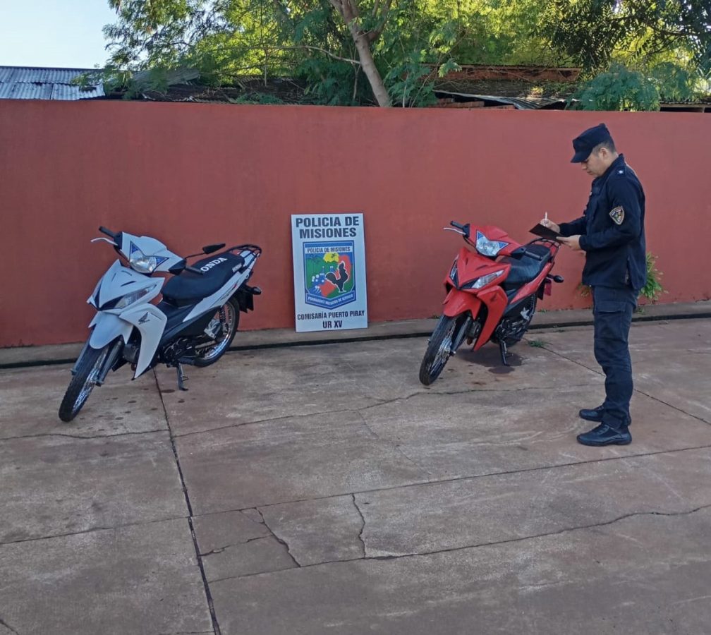 Desarticulan red de robamotos, recuperan 5 vehículos y 4 detenidos en Misiones