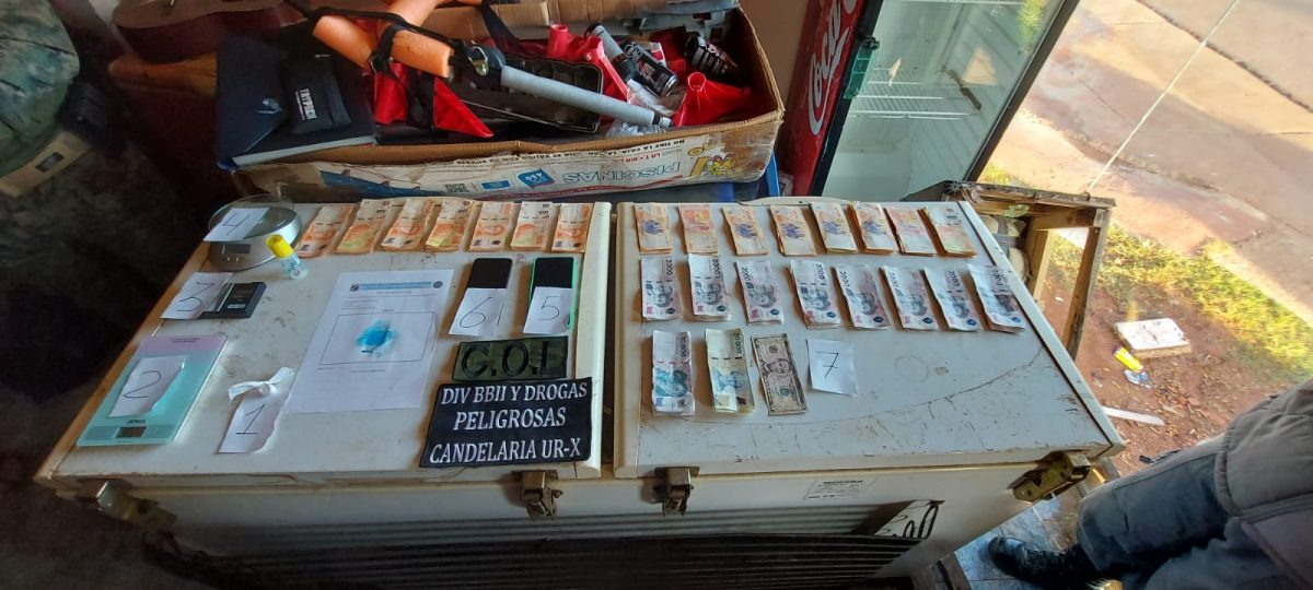 Desarticularon narcokioscos en Garupá y detuvieron a dos hombres