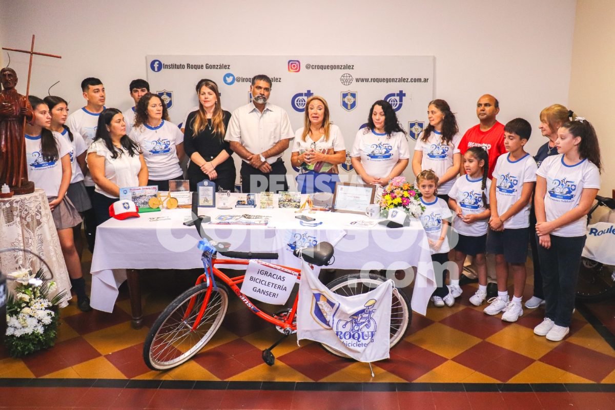 El Instituto Roque González prepara la bicicleteada solidaria en su edición 25° Aniversario