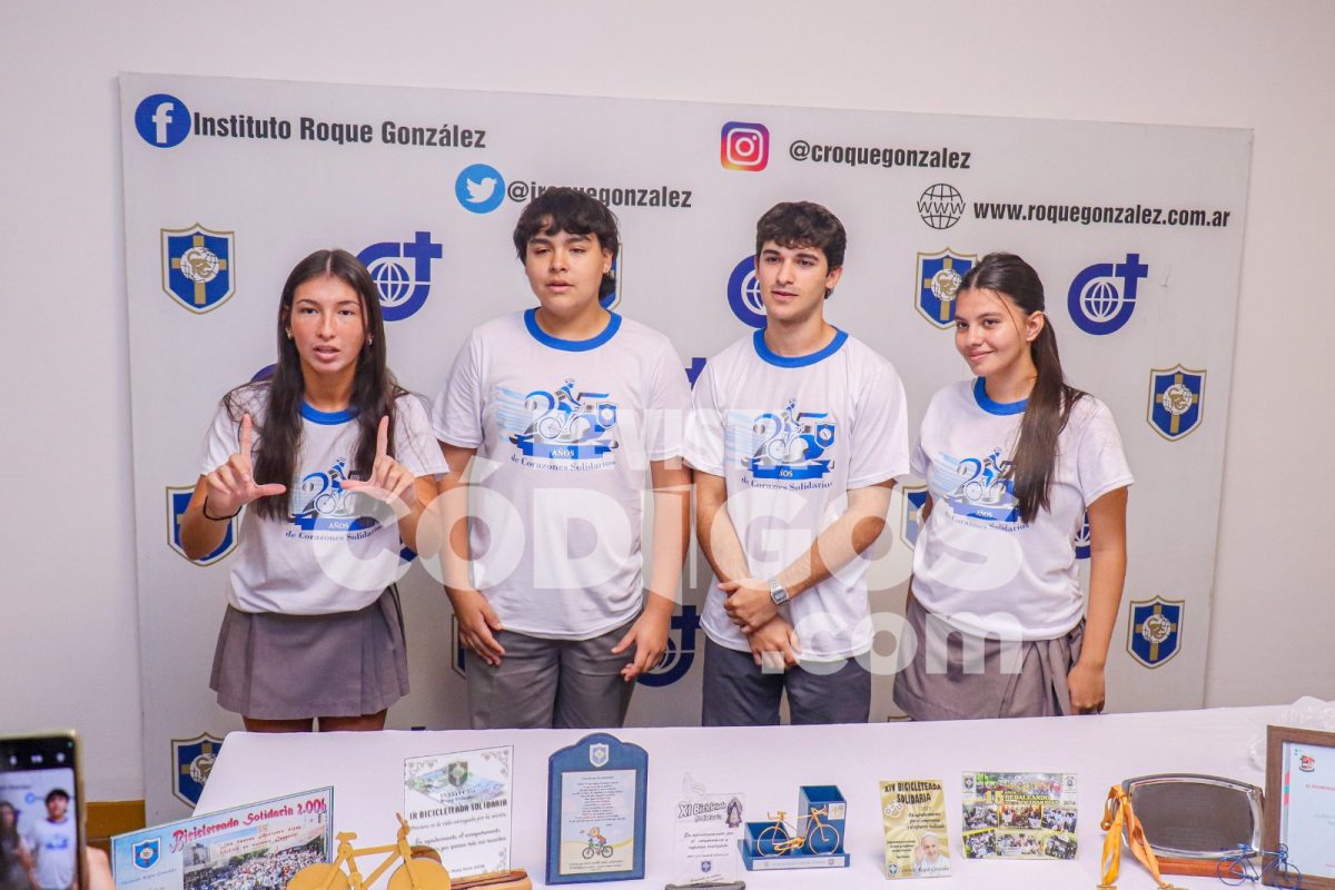El Instituto Roque Gonzalez prepara una bicicleteada solidaria por su 25° Aniversario 2 - 5