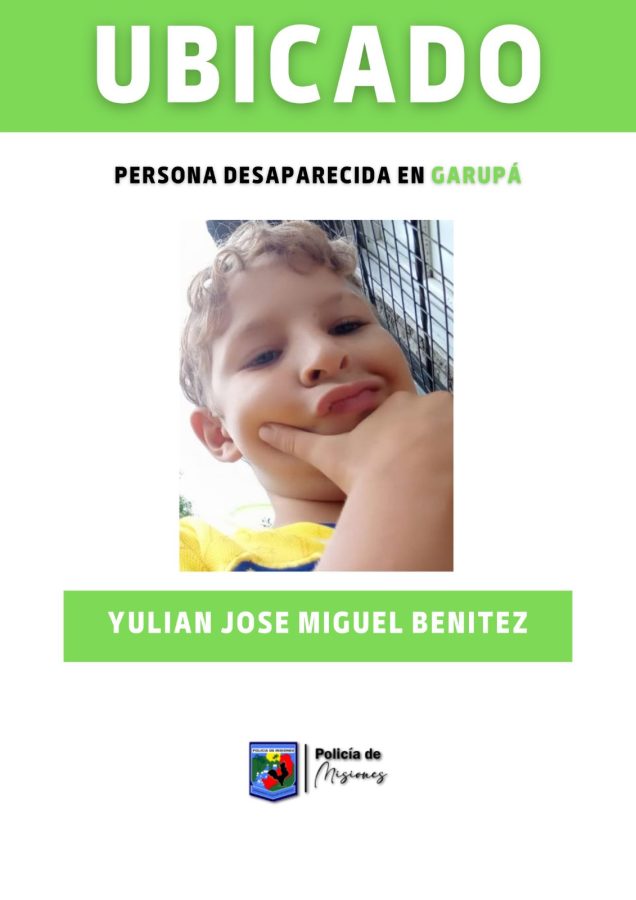 Fue ubicado Yulian el nino que habia desaparecido en Garupa - 15
