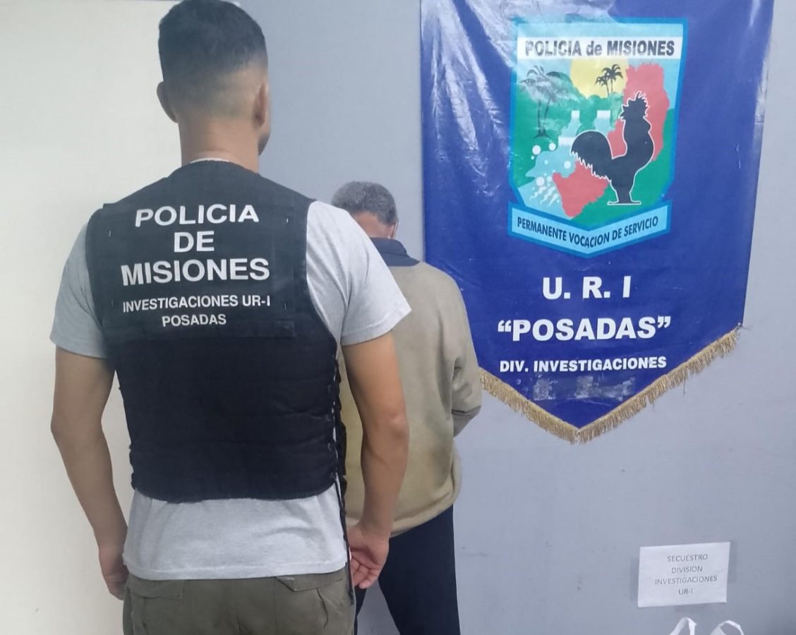 Hombre detenido por conducta inapropiada con menores en horario escolar en Posadas