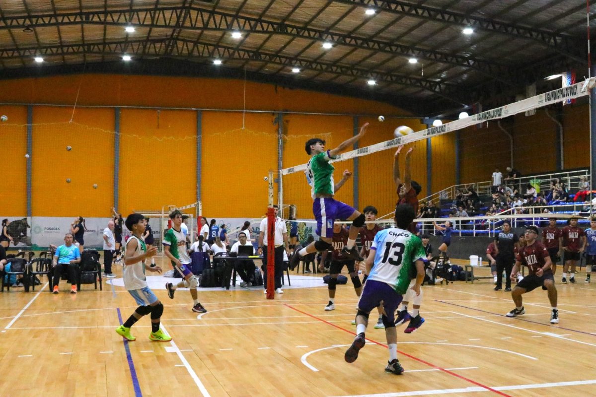 El Campeonato Nacional de Vóley Sub-18 se sigue viviendo a pleno en Posadas 3 6 - IMG 20250510 WA0011 - 5