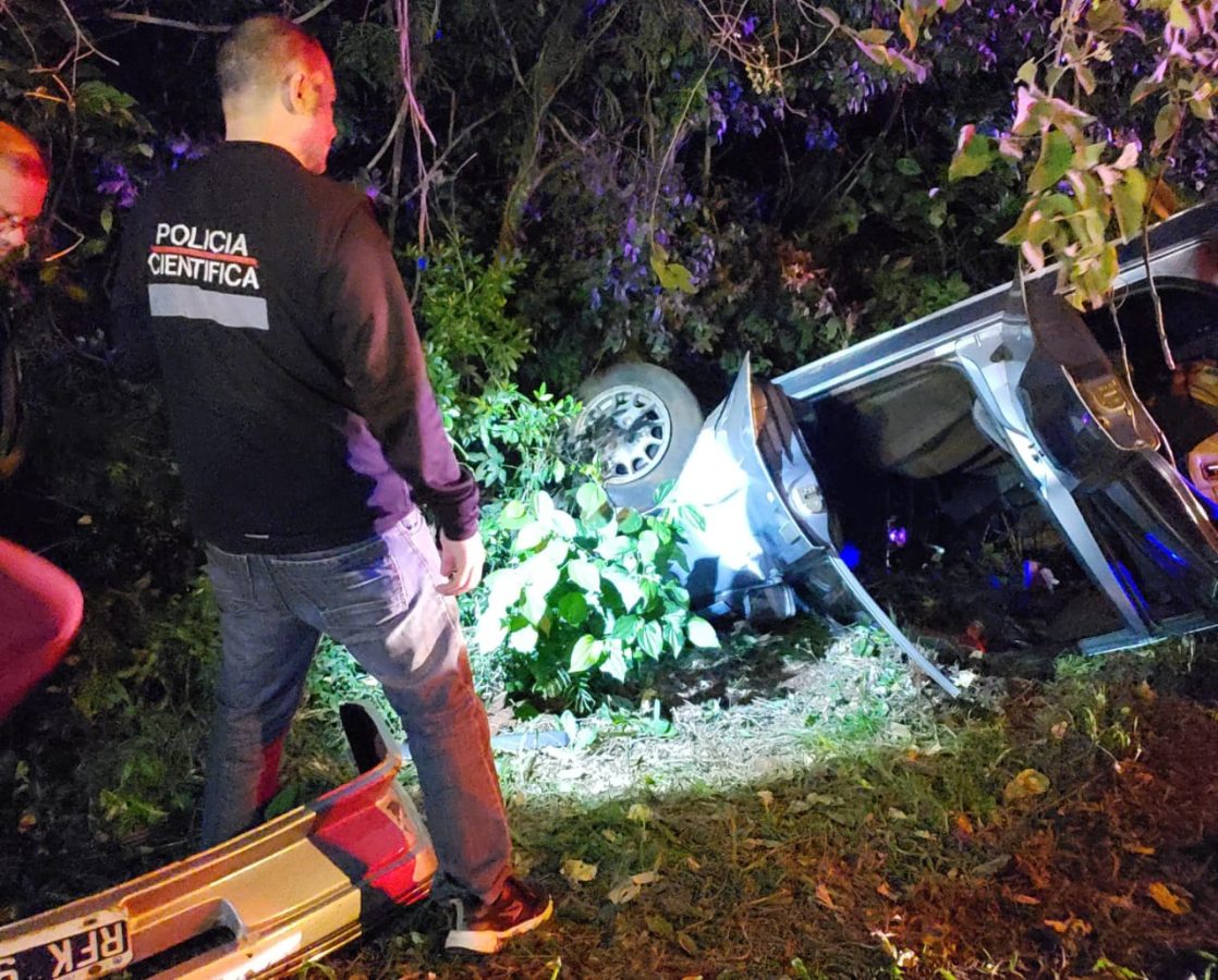 Falleció automovilista tras despistar en Aristóbulo
