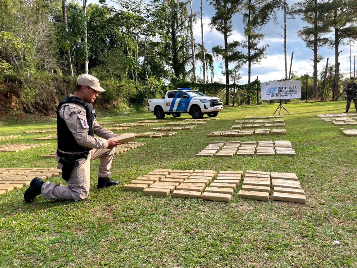 Prefectura incautó droga valuada en más $5 mil millones en Puerto Rico