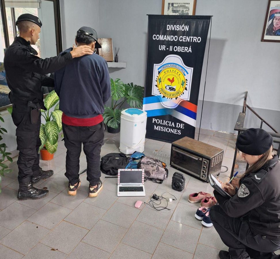Terminó detenido tras una seguidilla de robos a estudiantes en Oberá