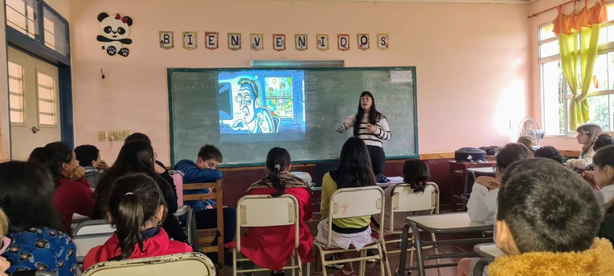 Juego Responsable visitó escuelas en Tres Capones