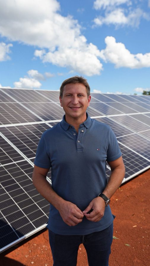 Macias: “Es un orgullo que Misiones avance hacia la soberanía energética sustentable” 1 2 - MACIAS PARQUE SOLAR OBERA 1 - 1