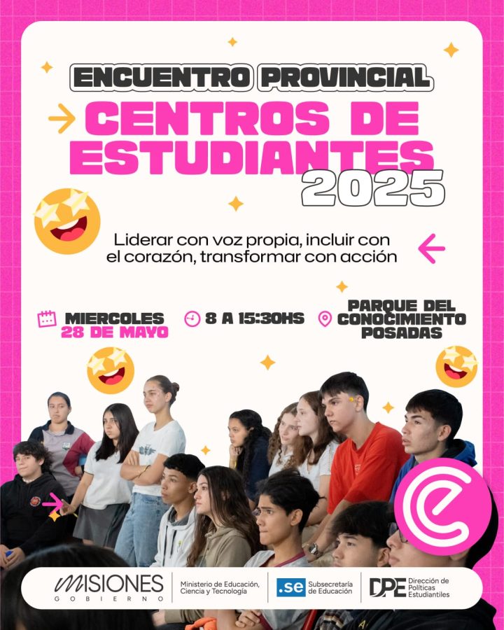 Misiones celebra el 4to Encuentro Provincial de Centros de Estudiantes en Posadas 1 2 - Misiones celebra el 4to Encuentro Provincial de Centros de Estudiantes en Posadas - 1