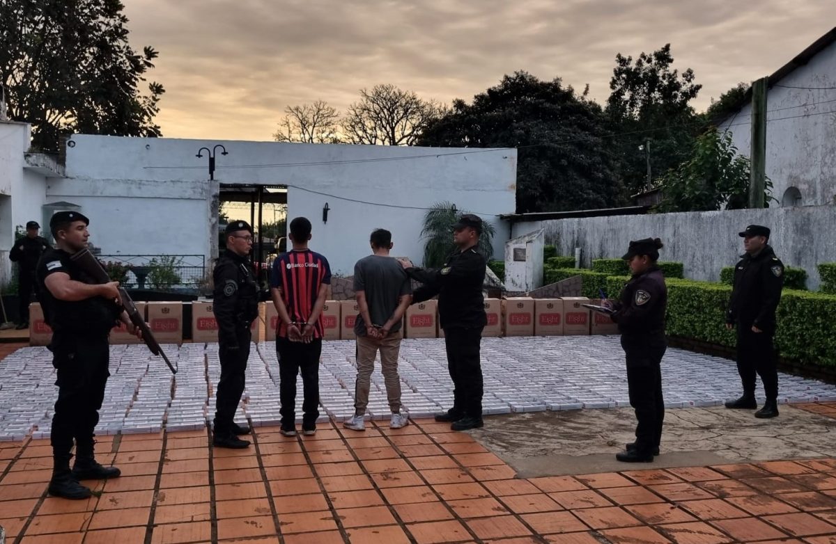 Persecución, intento de fuga y secuestro de cigarrillos valuados en más de $10 millones en San José