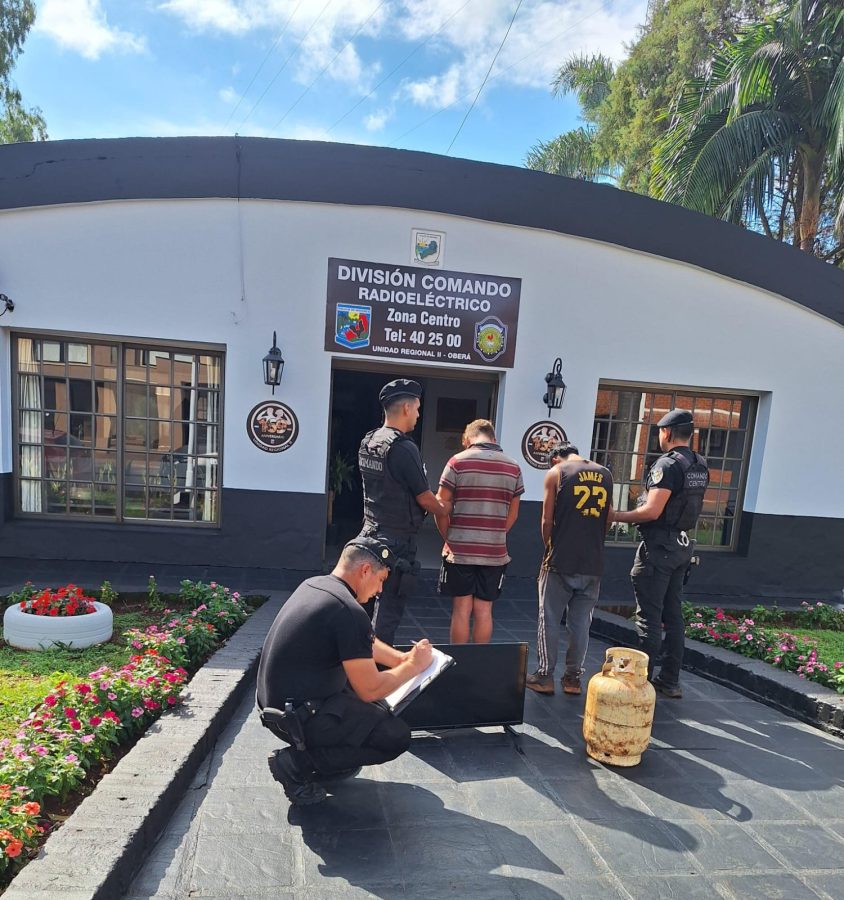 Detuvieron a delincuentes mientras ocultaban objetos robados en un galpón