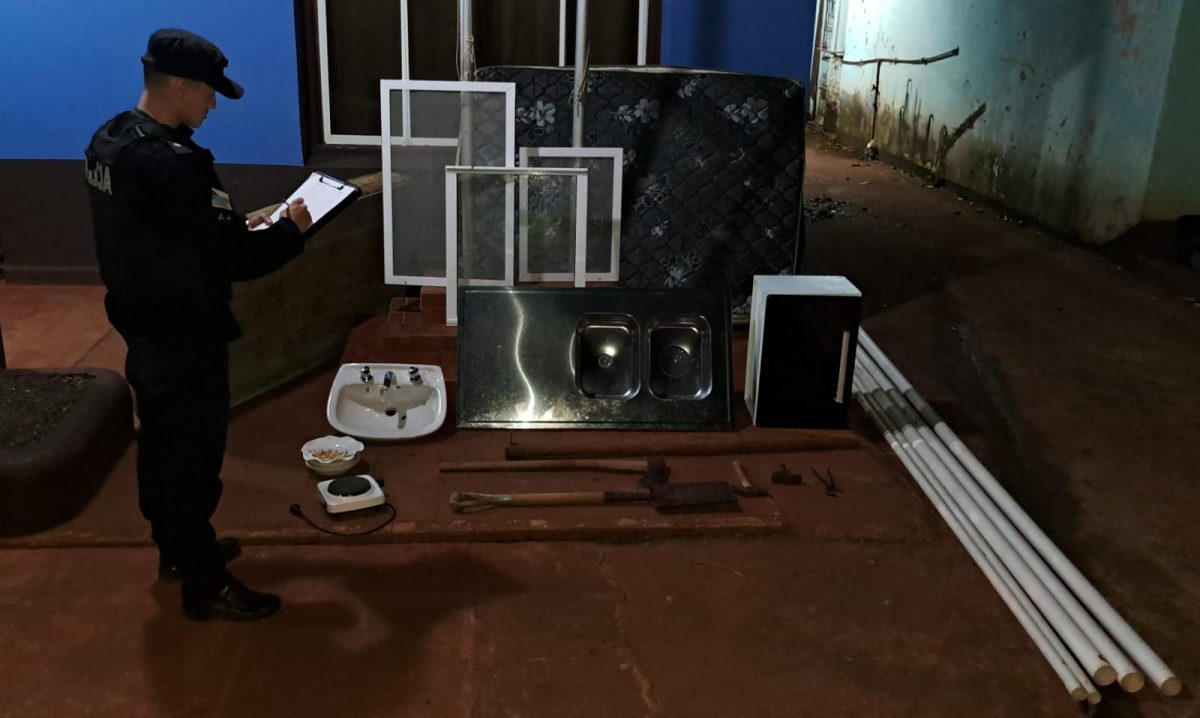 Adolescentes fueron demorados por el robo a una vivienda en Guaraní