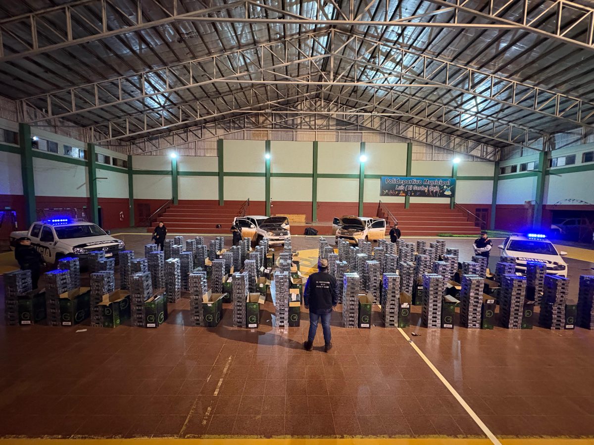 San Pedro: secuestraron cigarrillos ilegales valuados en $79 millones