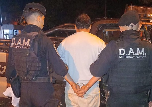 Terminó tras las rejas por atropellar a padre e hijo en Posadas