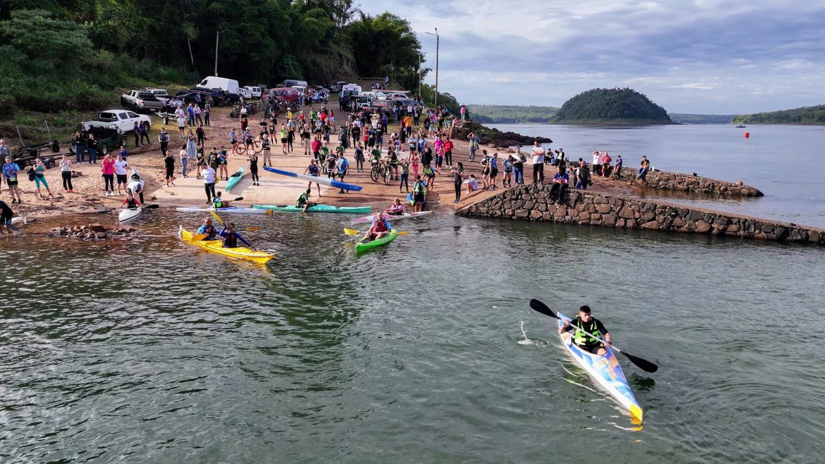 Montecarlo vivió la 13ª edición del Triatlón Aventura con más de cien participantes