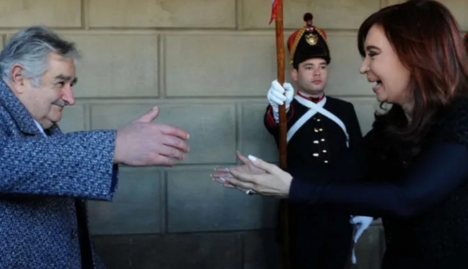 Cristina Kirchner despidió a Pepe Mujica: "Te vamos a extrañar mucho"