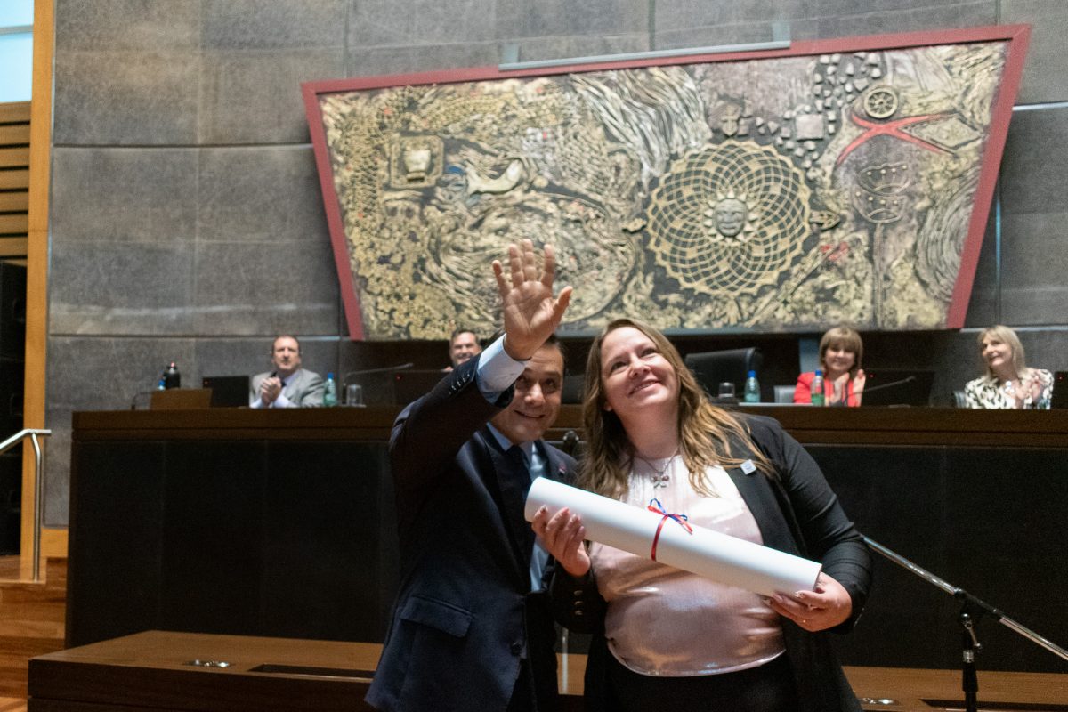 Nancy Umfurer asumió como diputada provincial en reemplazo de Karen Fiege 2 4 - nancy umferer 2 - 3