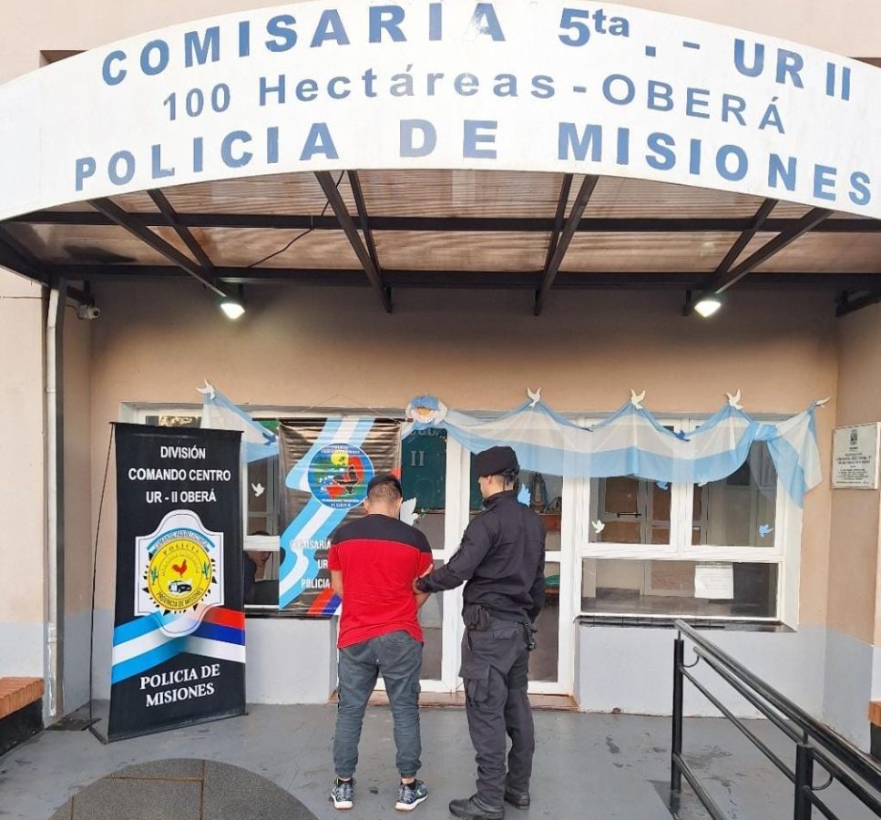 Atraparon a un hombre por tentativa de homicidio en Oberá