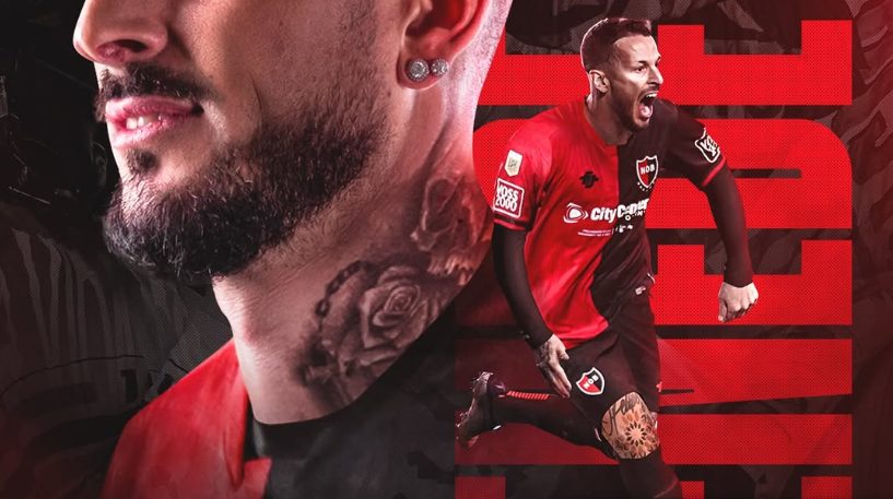 Darío Benedetto fue presentado en Newell's y vuelve al fútbol argentino