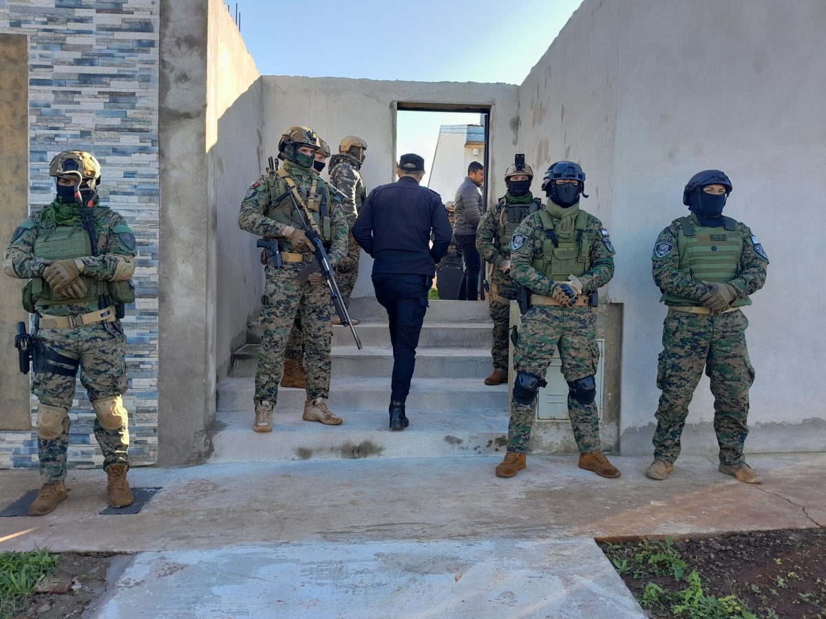 Atraparon a banda narco en Posadas con cocaína, marihuana y objetos robados