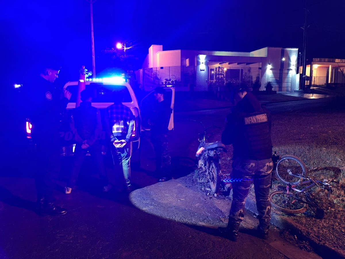 Cuatro vehículos recuperados y tres detenidos tras operativos policiales en Misiones