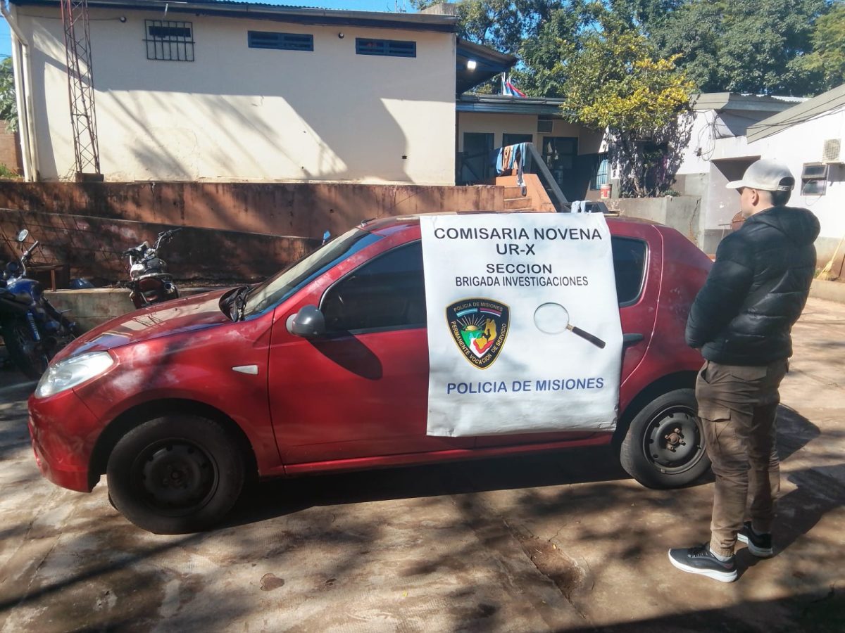 Identificaron al presunto autor de un asalto en Posadas y secuestraron un vehículo