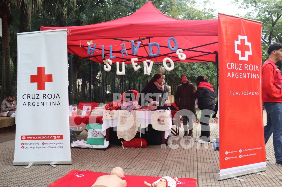La Cruz Roja en Posadas invita a sumarse al voluntariado en su 145° aniversario
