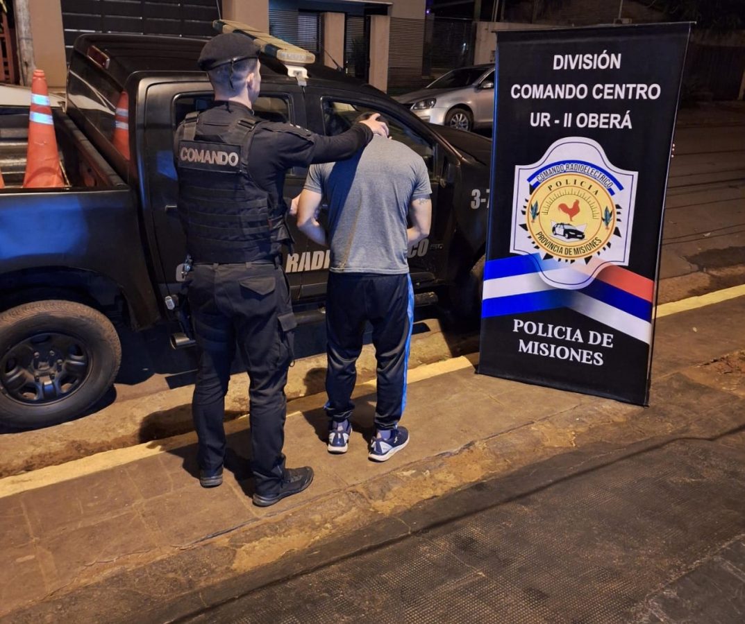 Oberá: detuvieron a un prófugo que ofrecía un auto robado en redes